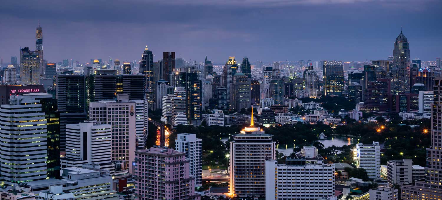 View from the Met Sathorn Bangkok